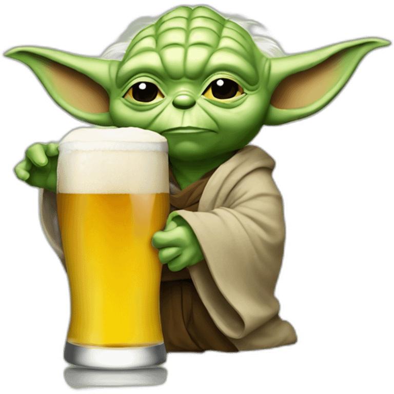 Yoda beers emoji