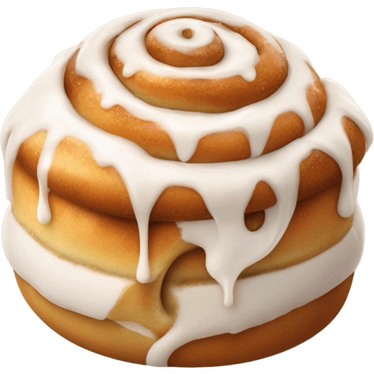 yummy cinnamon roll emoji