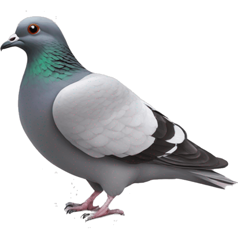 pigeon riding another pigeon emoji