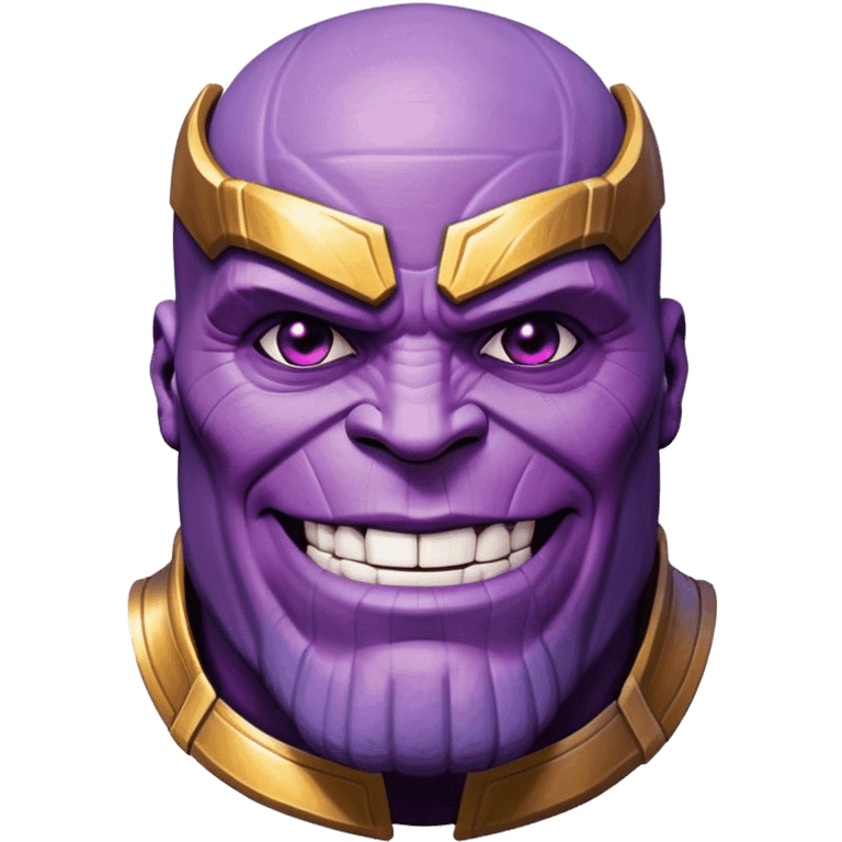 thanos smiling emoji