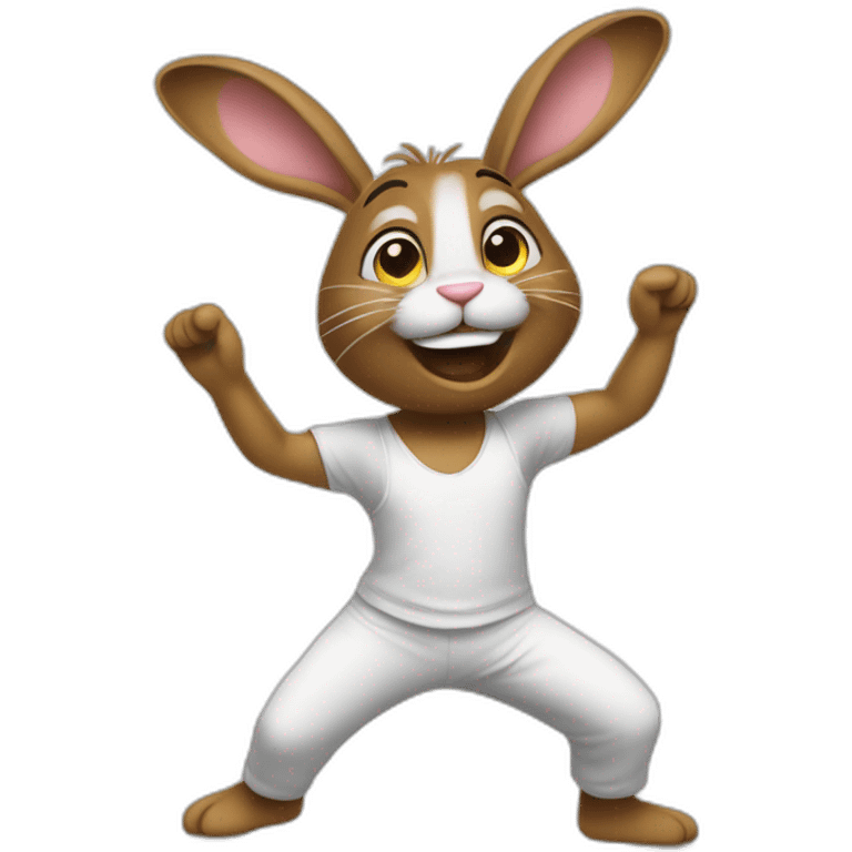 Bungs Bunny qui danse emoji