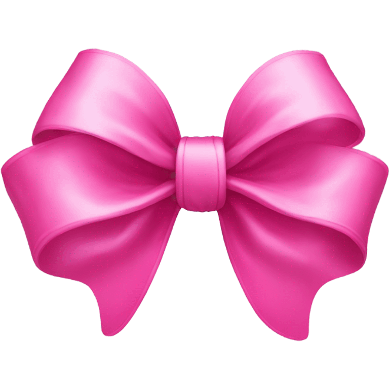 Pink bow emoji