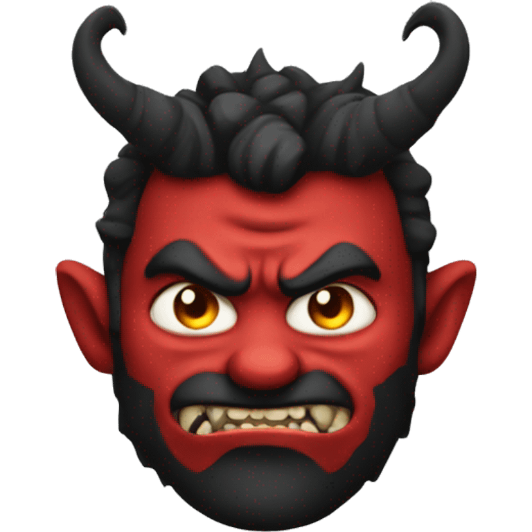 Demon side vew emoji