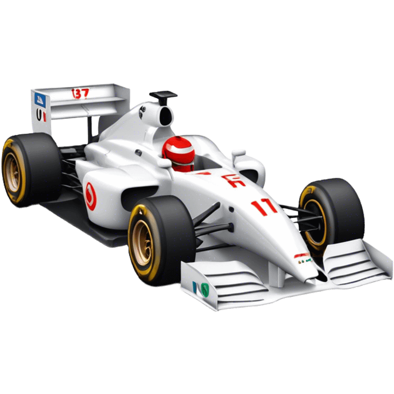 Hyper realistic 3d 4k ultra hd photo realistic render f1 racecar emoji