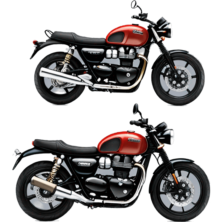 triumph street twin 900 emoji