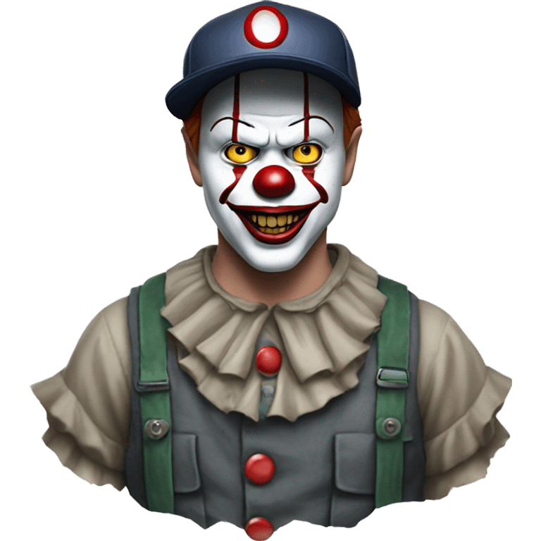 Pennywise with cap emoji