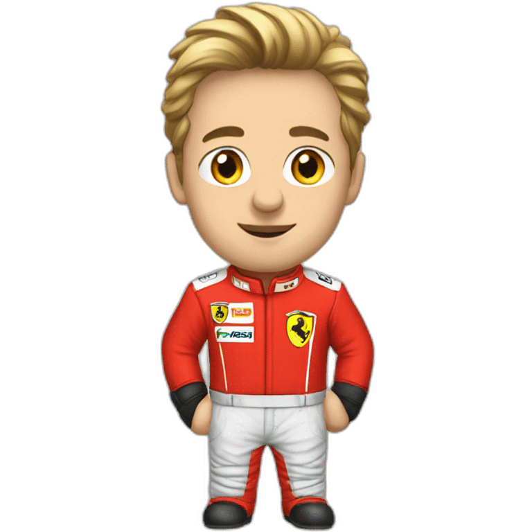 F1 ferrari emoji