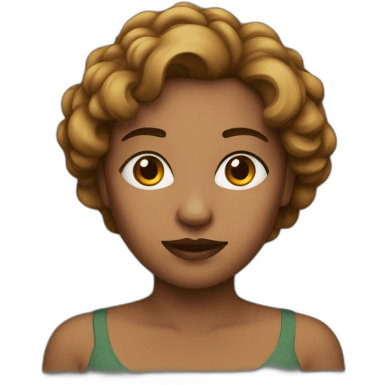 Medium skin women emoji