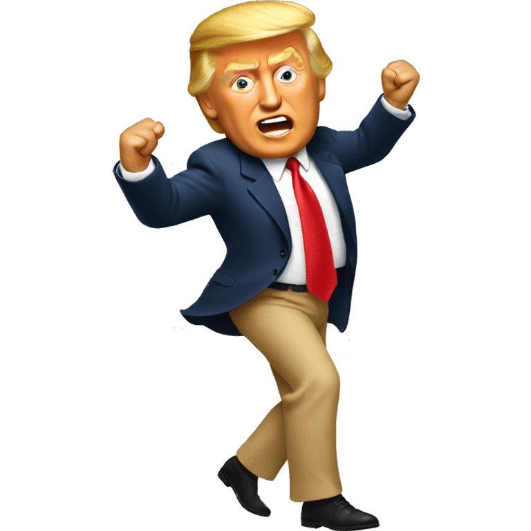 Trump dancing  emoji