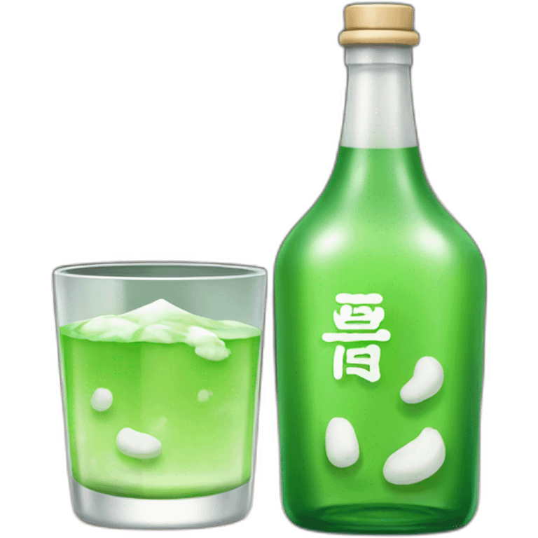 Soju bottle emoji