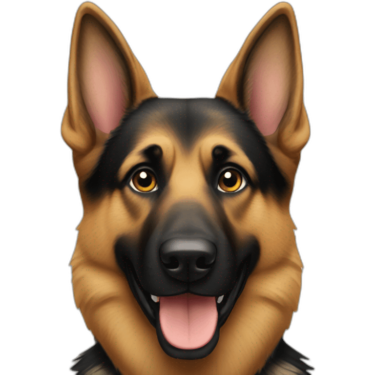 German shepherd emoji