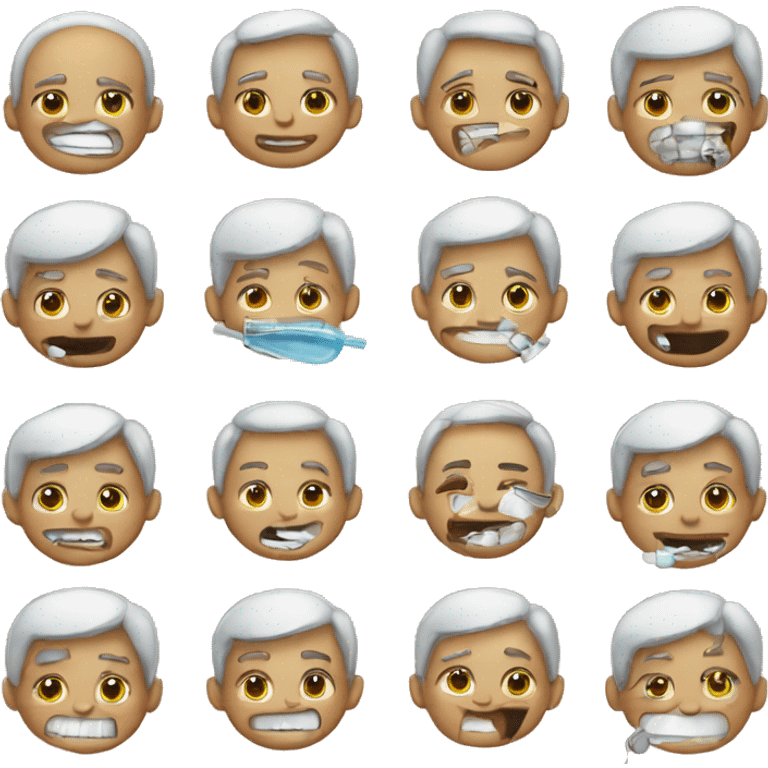 Emojis de odontología  emoji