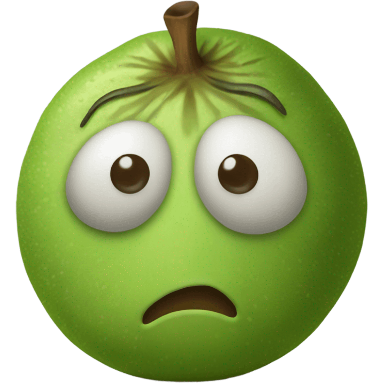 sad kiwi emoji