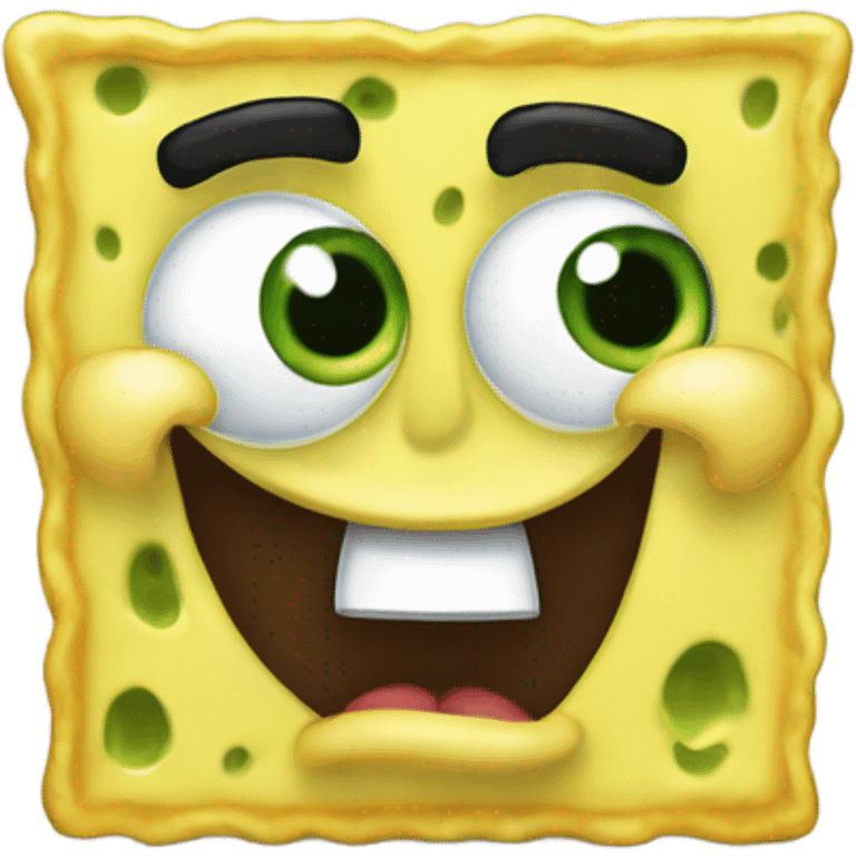 spongebob covering his nose in disgust  emoji