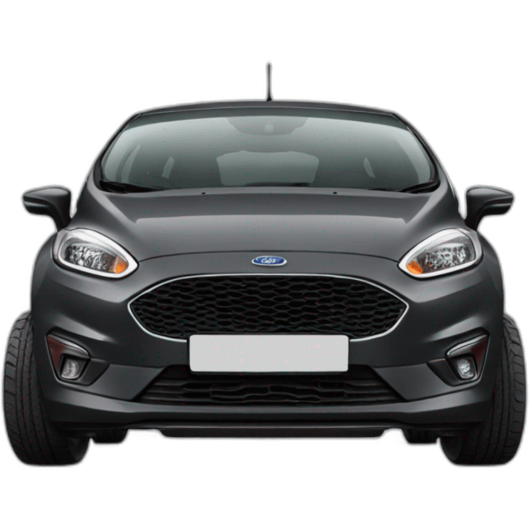 Ford fiesta dark grey emoji