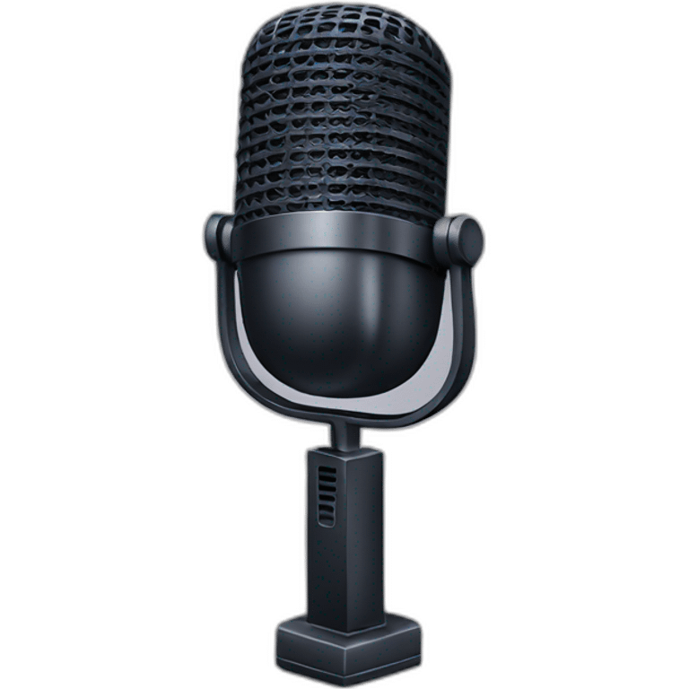 podcast microphone emoji