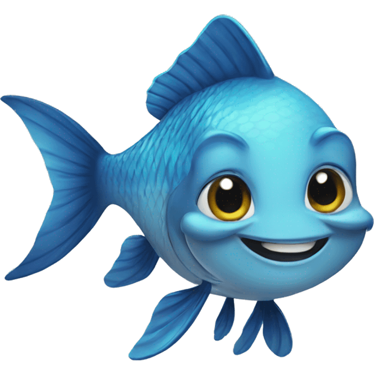 happy fish emoji