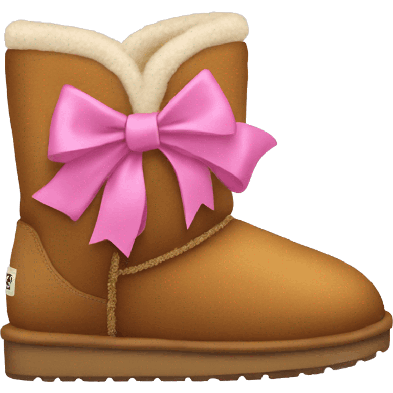 Uggs with bows emoji