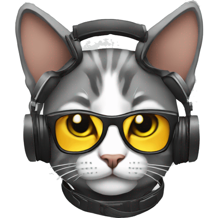 dj cat emoji