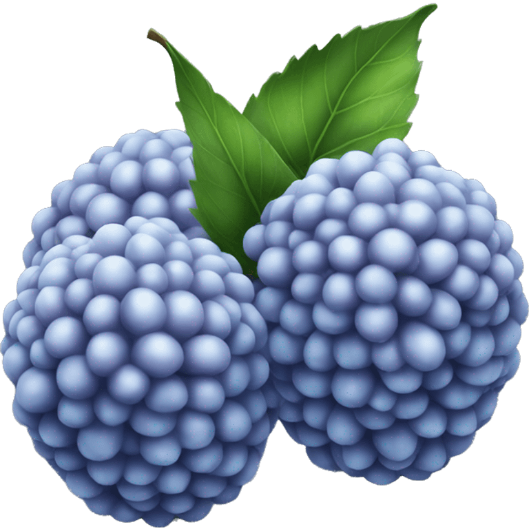 Blue Lychee Fruit emoji