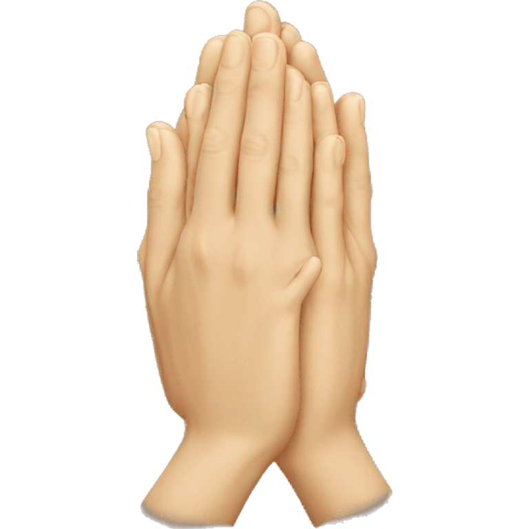 Praying hands emoji