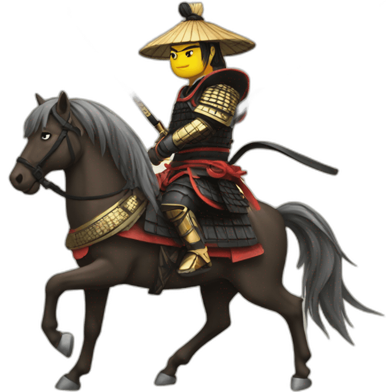 samurai on horse emoji