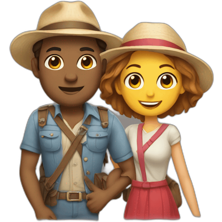 travelling-romance emoji