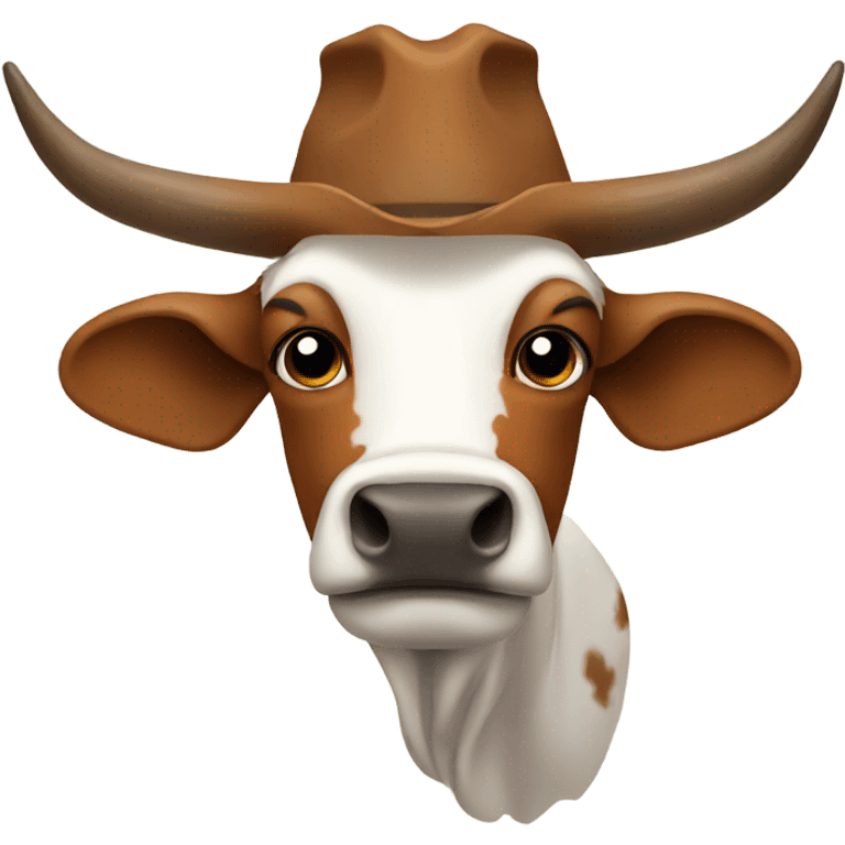 Sad longhorn emoji