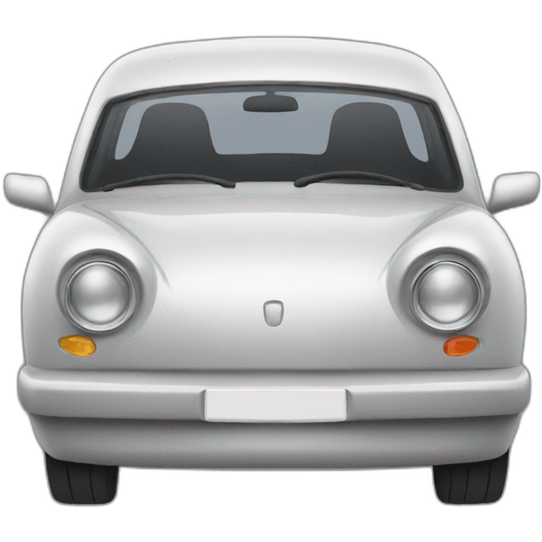 Une voiture emoji