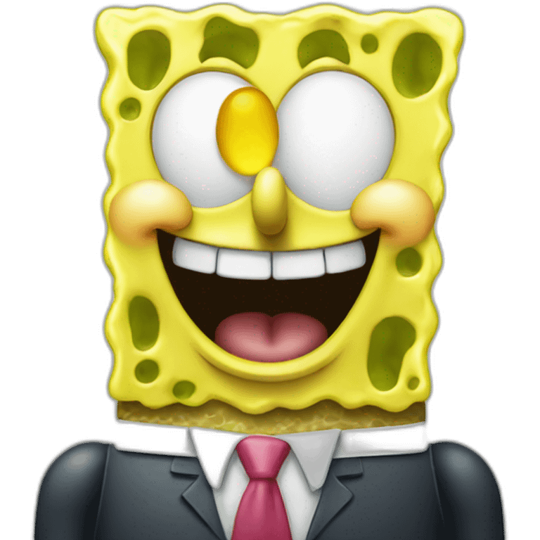 happy spongebob emoji