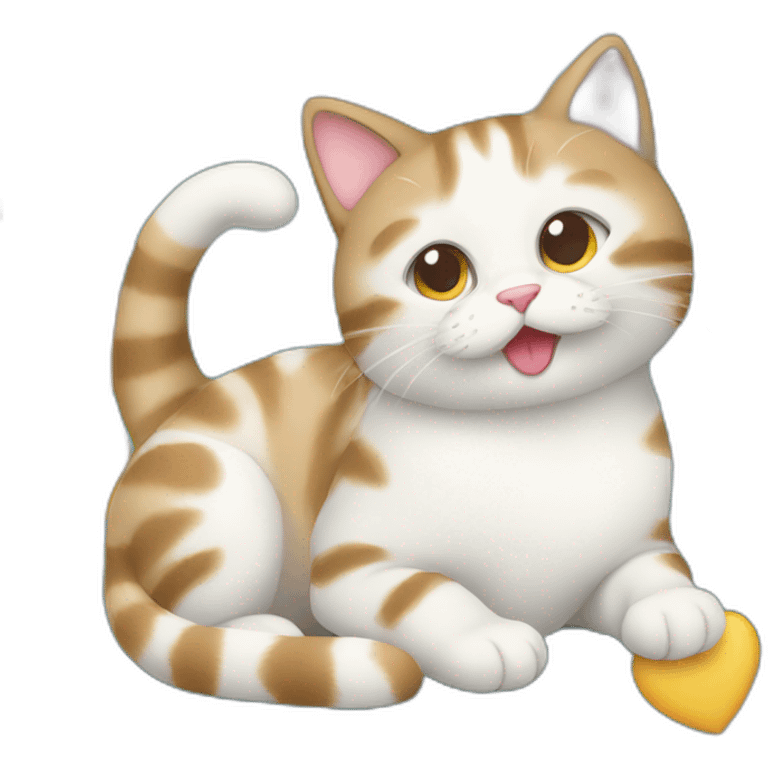 cat and love emoji