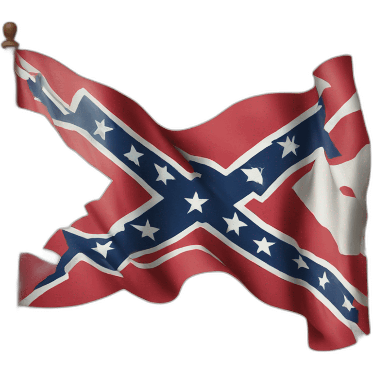 Confederate flag emoji