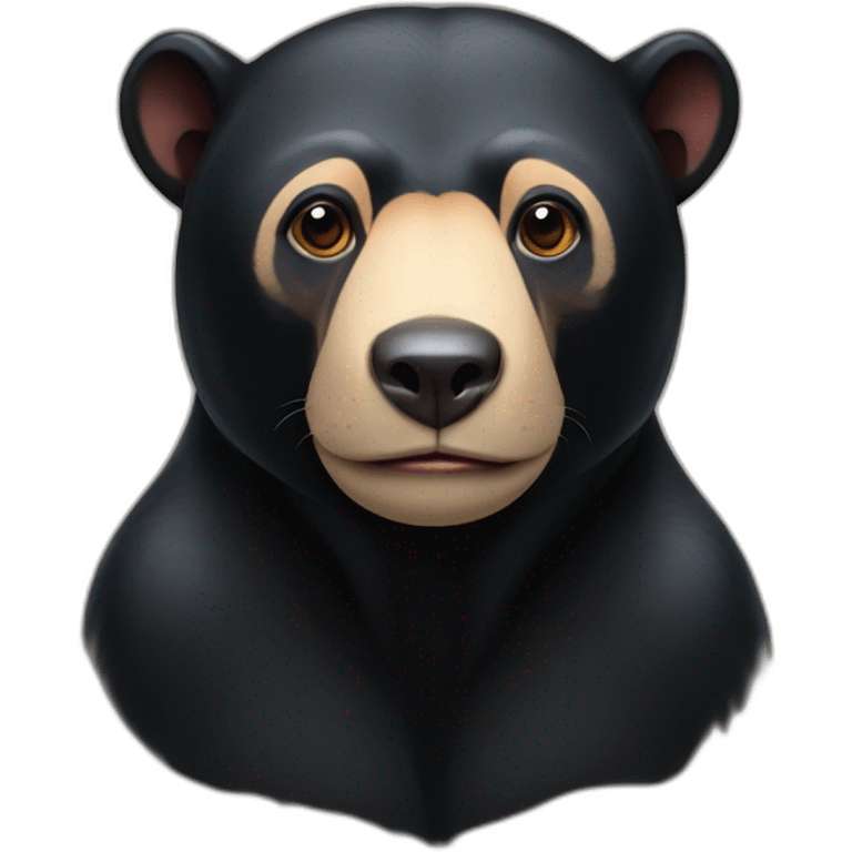 Malayan Sun Bear emoji