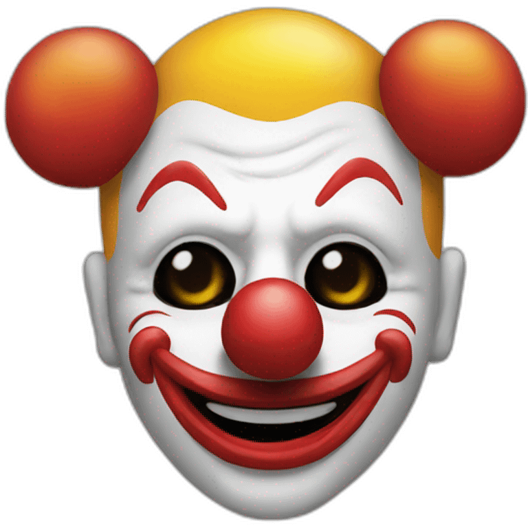 clown-mask emoji