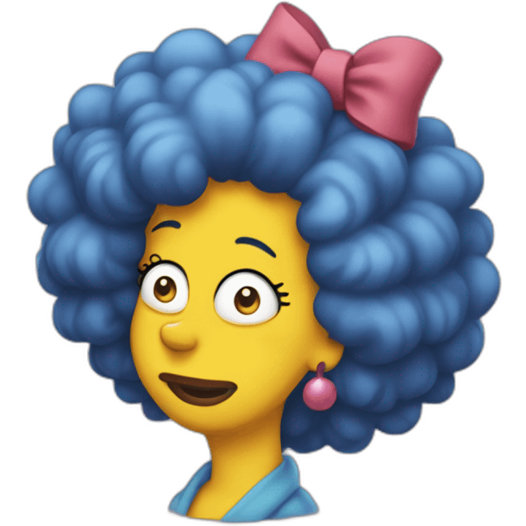 Marge simpson emoji