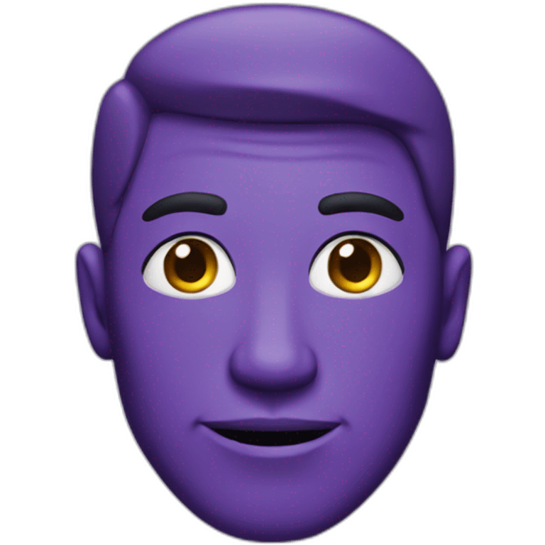 purple man emoji