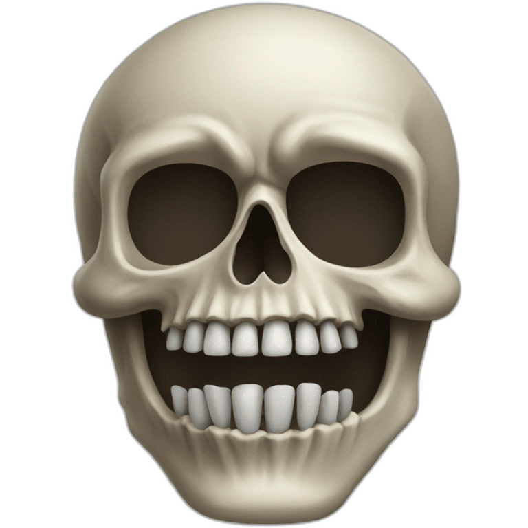 skull funny emoji