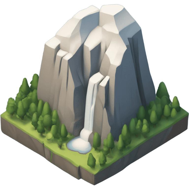 Yosemite isometric emoji