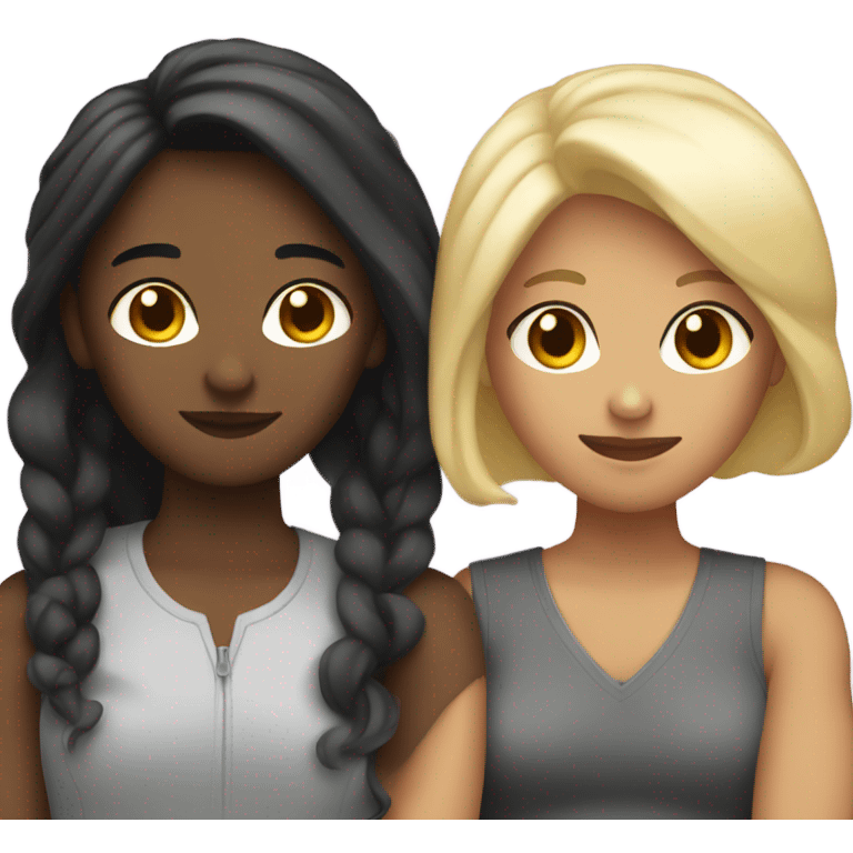 they them lesbian couple emoji