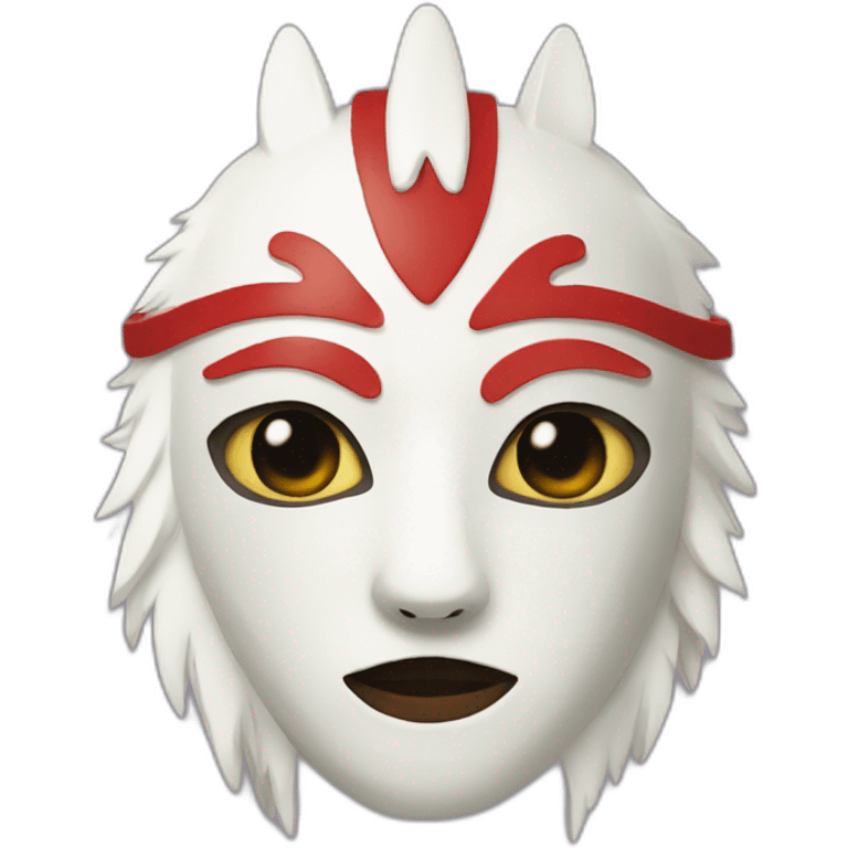 mononoke princess mask emoji