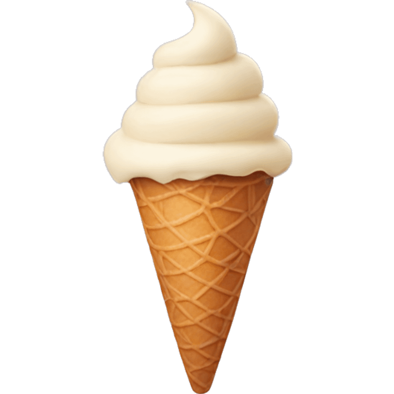 hand holding ice cream cone emoji