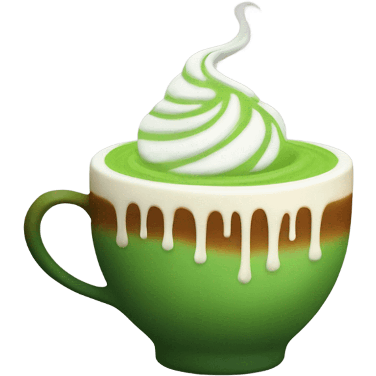 Matcha latte emoji