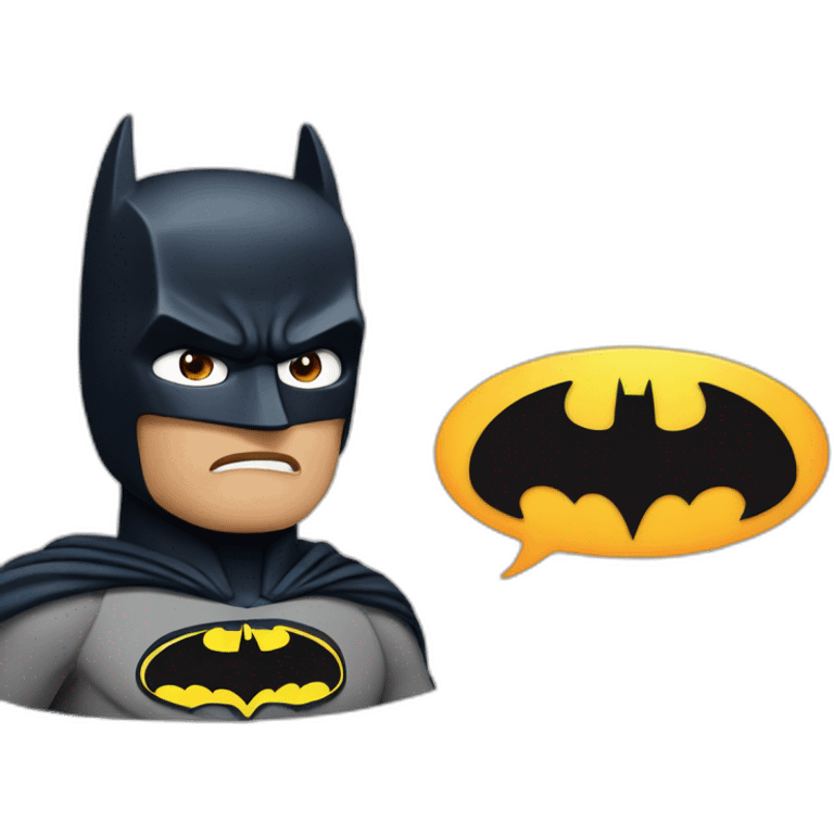 batman looking confused emoji