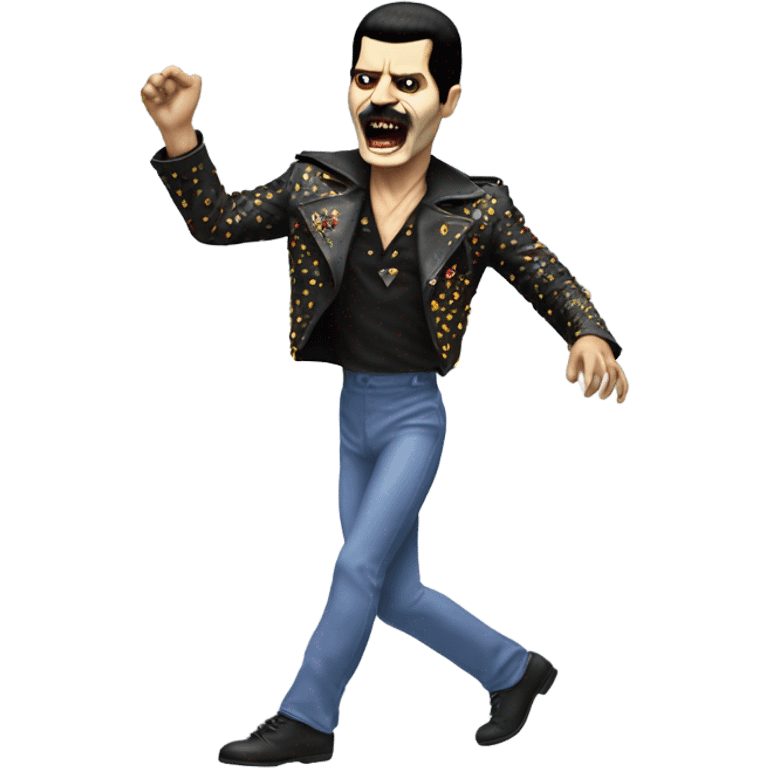 freddie mercury zombie dancing emoji