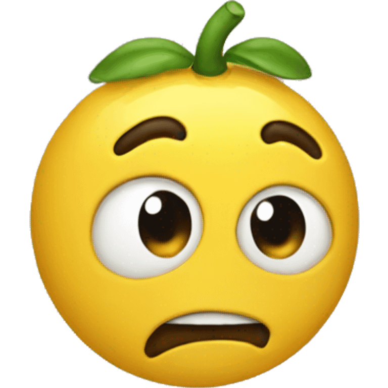 Regular yellkw emoji