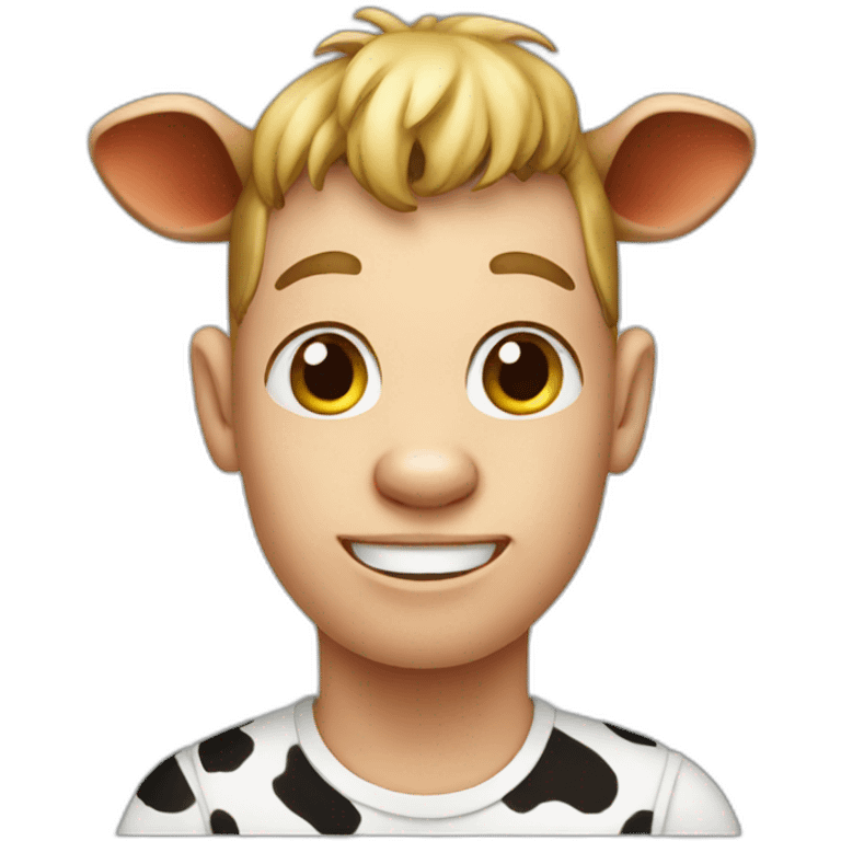 human cow emoji