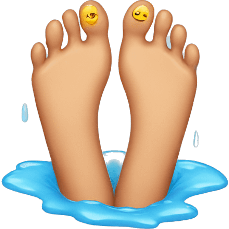 wet toes emoji