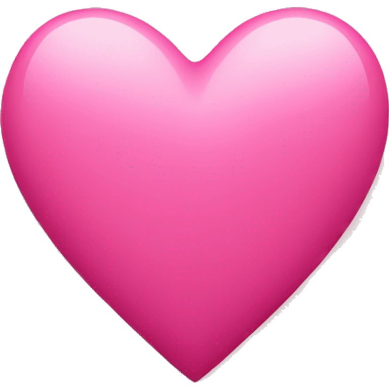 Pink heart emoji