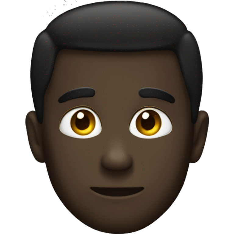 Black shadow emoji