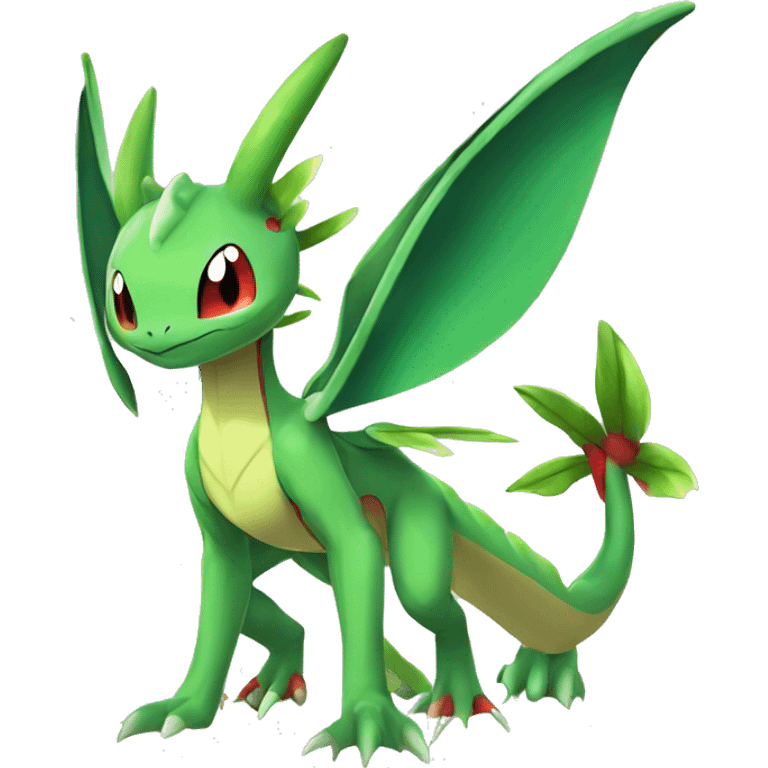 Anthro Cool Edgy Legendary Colorful Shy Shiny Fakemon-Pokémon-Flygon-Fantasy-Creature With Full Body Detailed High Quality emoji